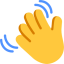 waving hand